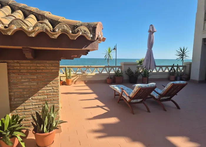 Top Apartment! Frente Al Mar Y Gran Terraza